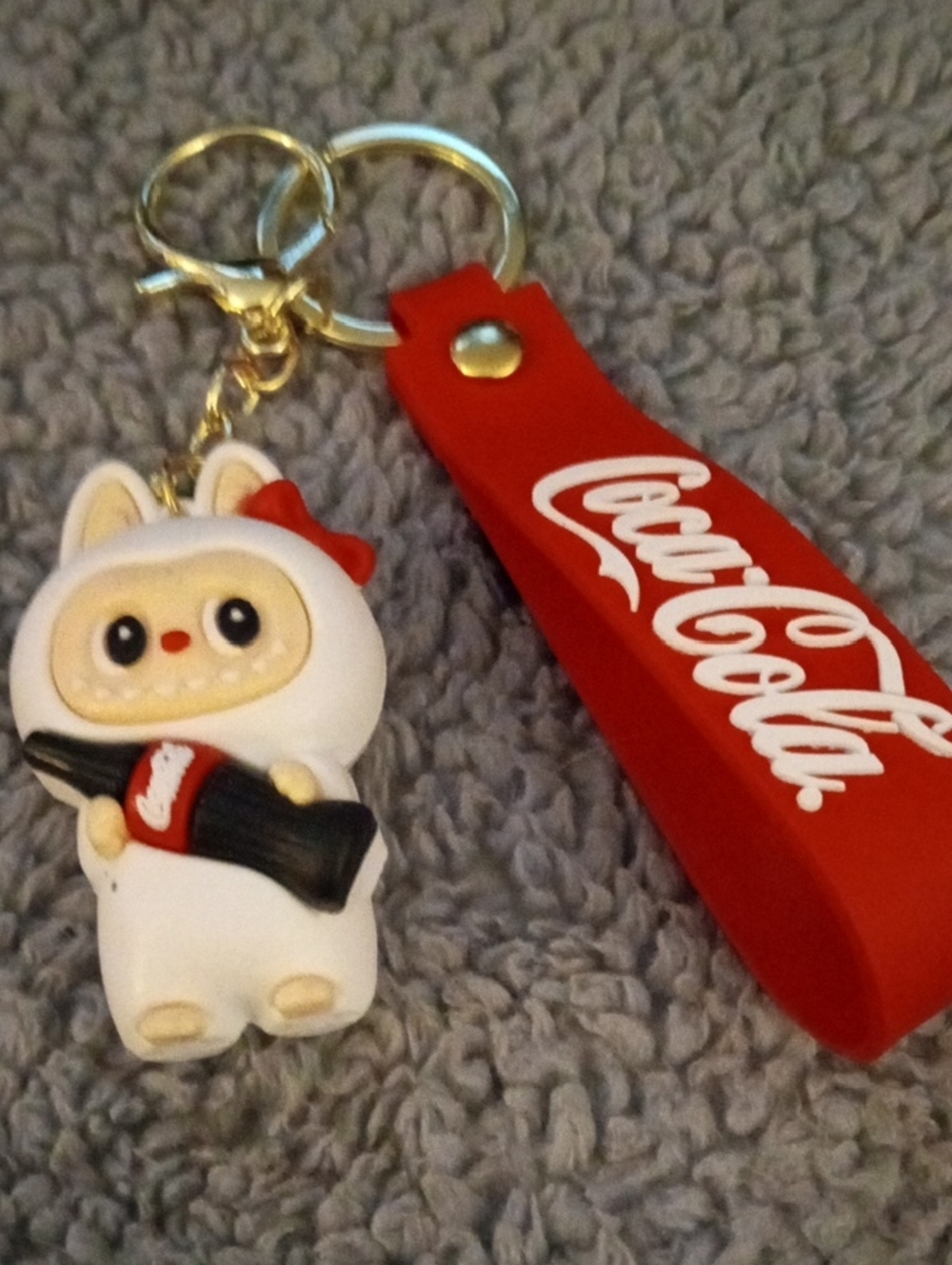 MONSTER COKE KEYCHAIN PURSE CHARM